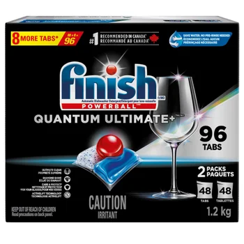 Finish Quantum Dishwasher Detergent 96 Tabs