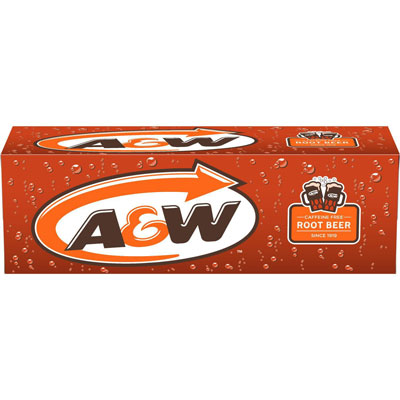 A & W Root Beer 12 x 355 mL Cans
