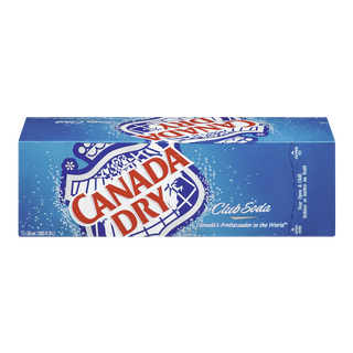 Canada Dry Low Sodium Club Soda 12 x 355 mL