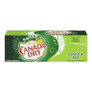 Canada Dry Ginger Ale 12 x 355 mL