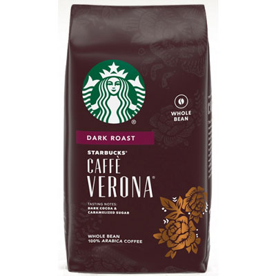 Starbucks Caffe Verona Whole Bean Coffee 2.5 lb (1.13 kg)