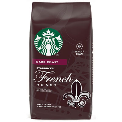 Starbucks French Roast Whole Bean Coffee 2.5 lb (1.13 kg)