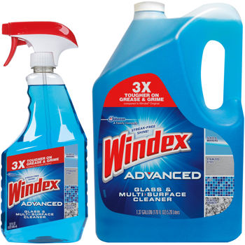 Windex Advanced, Original, 946mL with 5L Refill