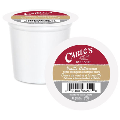 Carlo's Bake Shop Vanilla Buttercream Single Serve Coffee 24ct