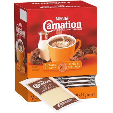 Nestle Carnation Rich Hot Chocolate (19g) 50ct