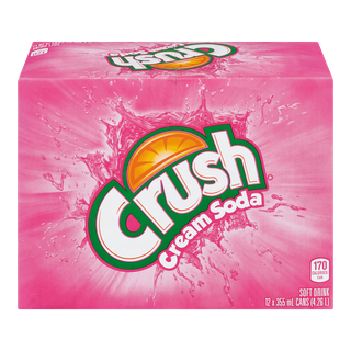 Crush Cream Soda 12 x 355 mL