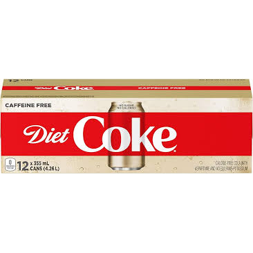 Diet Coke, Caffeine Free 12 x 355 mL