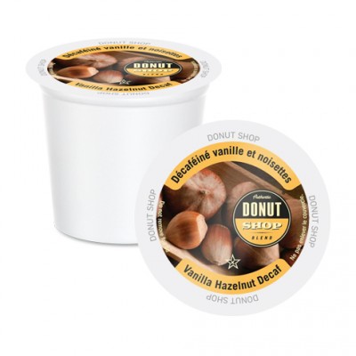 Donut Shop Decaf Vanilla Hazelnut Coffee 24ct