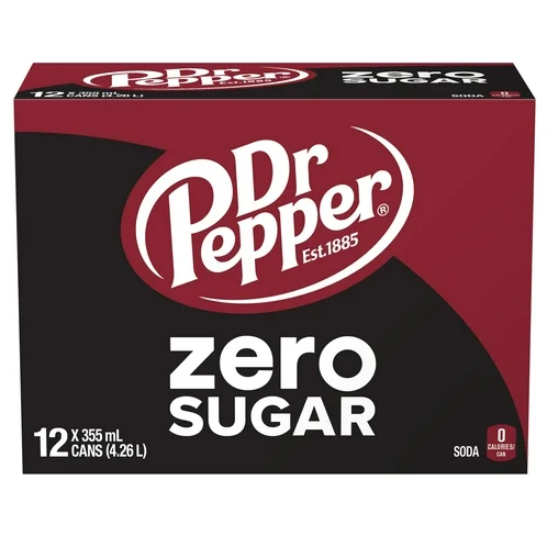 Dr Pepper Zero 12 x 355 mL