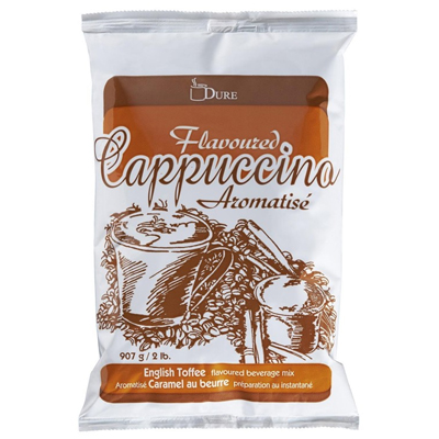 Dure English Toffee Powdered Cappuccino 2 lb