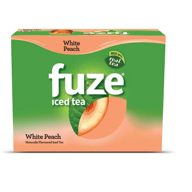 FUZE Iced Tea White Peach 12 x 341 mL