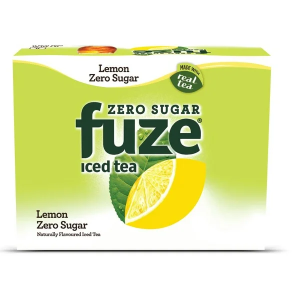 FUZE Iced Tea Zero Sugar Lemon 12 x 341 mL
