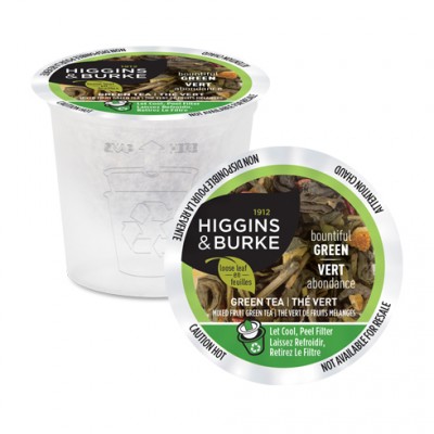 Higgins & Burke Bountiful Green Loose Leaf Single Serve Tea 24ct Higgins & Burke Bountiful Green Loose Leaf Single Serve Tea 24ct