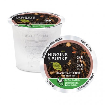 Higgins & Burke Chai Glow Loose Leaf Single Serve Tea 24ct