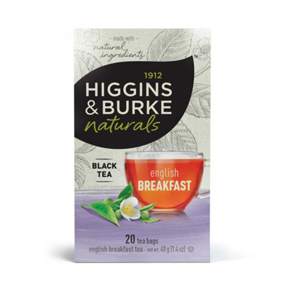 Higgins & Burke Naturals English Breakfast Tea 20ct