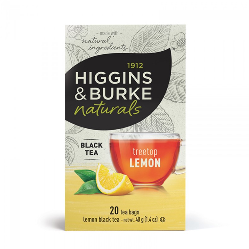 Higgins & Burke Naturals Treetop Lemon Tea 20ct Higgins & Burke Naturals Treetop Lemon Tea 20ct