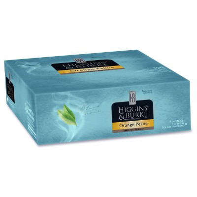 Higgins & Burke Orange Pekoe Filterbag Tea 100 Pack Higgins & Burke Orange Pekoe Filterbag Tea 100 Pack