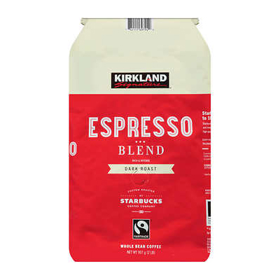 Kirkland Signature Espresso Blend Whole Bean 907g