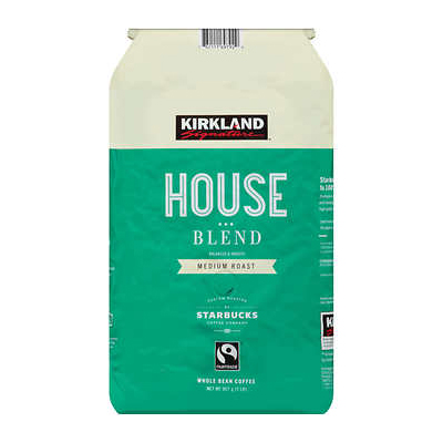 Kirkland Signature House Blend Whole Bean Coffee 907g