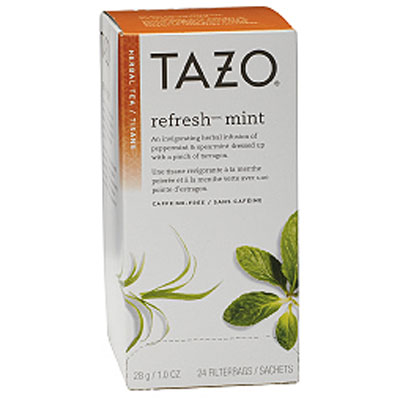 Tazo Refresh Mint Filterbag Tea 20ct - Click Image to Close