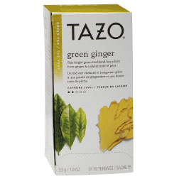 Tazo Green Ginger Filterbag Tea 20ct - Click Image to Close