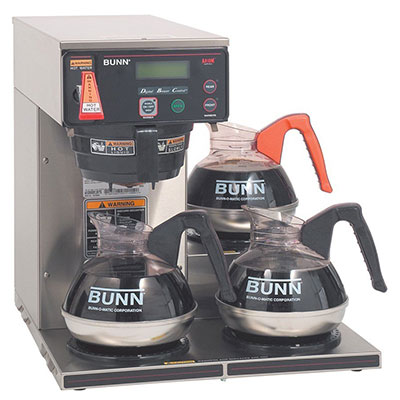 Bunn Axiom DV-3 Automatic Coffee Brewer - Dual Voltage - Click Image to Close