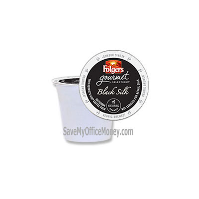 Folgers Gourmet Selections Black Silk K-Cups 24ct - Click Image to Close
