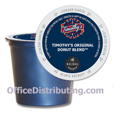 Timothy's K-Cups Original Donut Blend 24ct - Click Image to Close