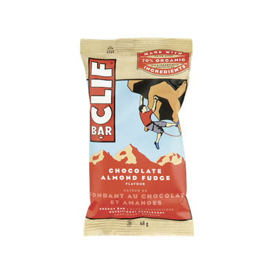 Clif Bar Chocolate Almond Fudge 68g 12ct - Click Image to Close