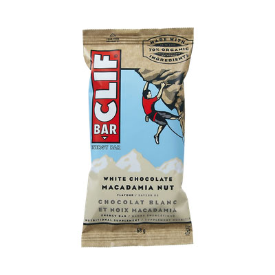 Clif Bar White Chocolate Macadamia Nut 68g 12ct - Click Image to Close
