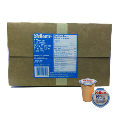 Neilson 10% Creamers (12ml) 4 x100ct - Click Image to Close