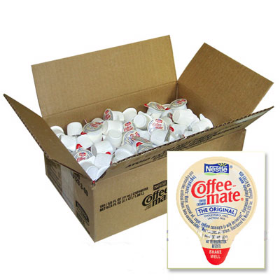 Coffee-mate Liquid Coffee Creamer 11ml-180ct - Click Image to Close