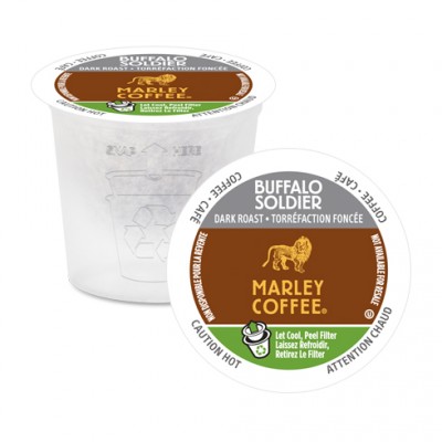 Marley Coffee Buffalo Soldier Single Serve Coffee 24ct Marley Coffee Buffalo Soldier Single Serve Coffee 24ct