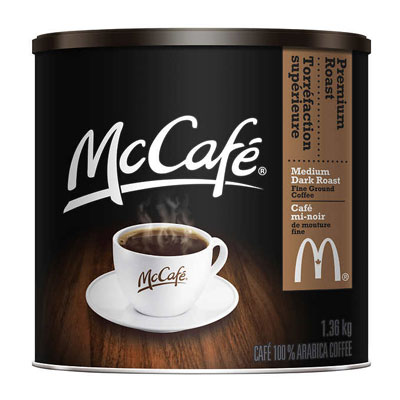 McCafe Premium Fine Roast Ground Coffee 1.36kg