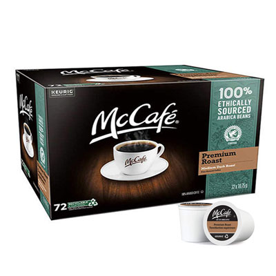 McCafe Premium Roast Coffee K-Cup Pods 80 ct McCafe Premium Roast Coffee K-Cup Pods 80 ct