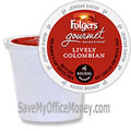 Folgers Gourmet Selections Lively Colombian K-Cups 24ct