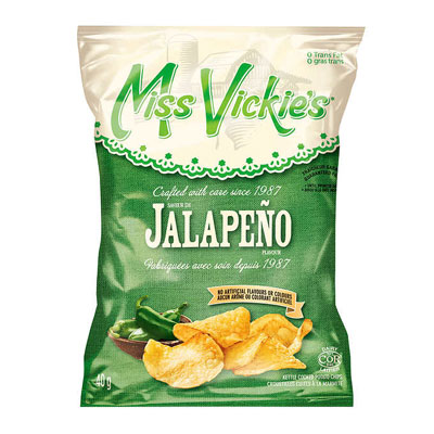 Miss Vickie's Jalapeno Chips 40g - 40 Pack