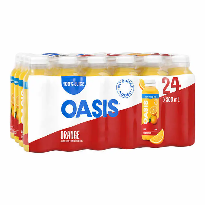 Oasis Orange Juice 24 x 300 mL
