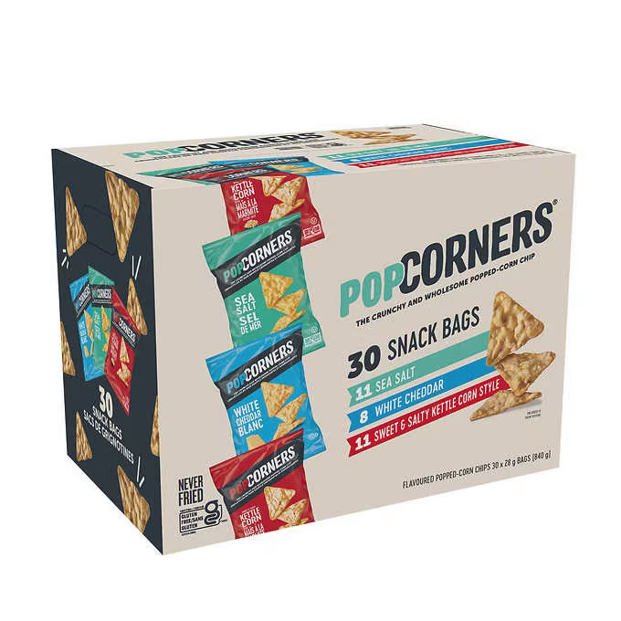 Popcorners Assorted Box 30 x 28g