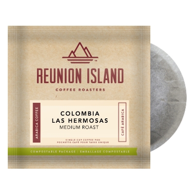 Reunion Coffee Roasters Colombia Las Hermosas 18ct Reunion Coffee Roasters Colombia Las Hermosas 18ct