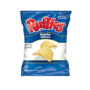 Ruffles Regular Chips 40g - 48 Pack