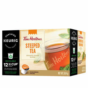 Tim Hortons* Orange Pekoe Steeped Tea K-Cup Pods 12ct