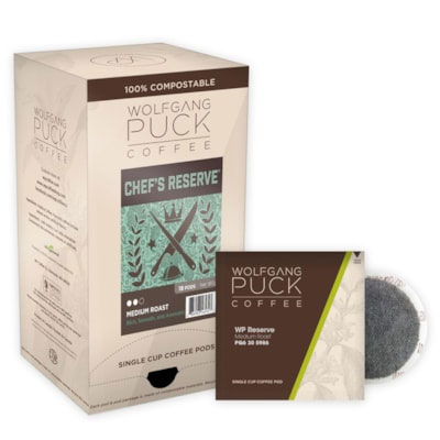 Wolfgang Puck Chef's Reserve Coffee Pods 18ct Wolfgang Puck Chef's Reserve Coffee Pods 18ct