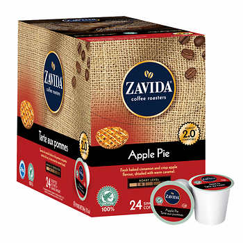 Zavida Apple Pie Single Serve Coffee 24ct Zavida Apple Pie Single Serve Coffee 24ct