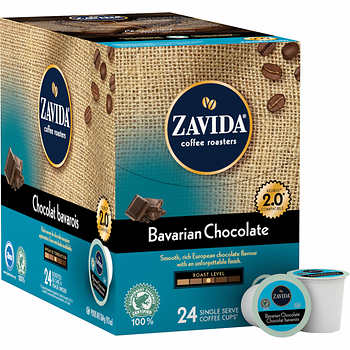 Zavida Bavarian Chocolate Single Serve Coffee 24ct Zavida Bavarian Chocolate Single Serve Coffee 24ct