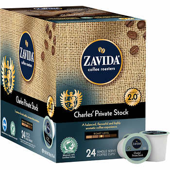 Zavida Charles Private Stock Single Serve Coffee 24ct Zavida Charles Private Stock Single Serve Coffee 24ct