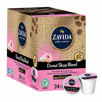 Zavida Donut Shop Single Serve Coffee 24ct Zavida Donut Shop Single Serve Coffee 24ct