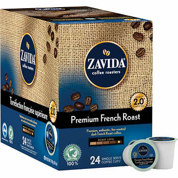 Zavida French Roast Single Serve Coffee 24ct Zavida French Roast Single Serve Coffee 24ct